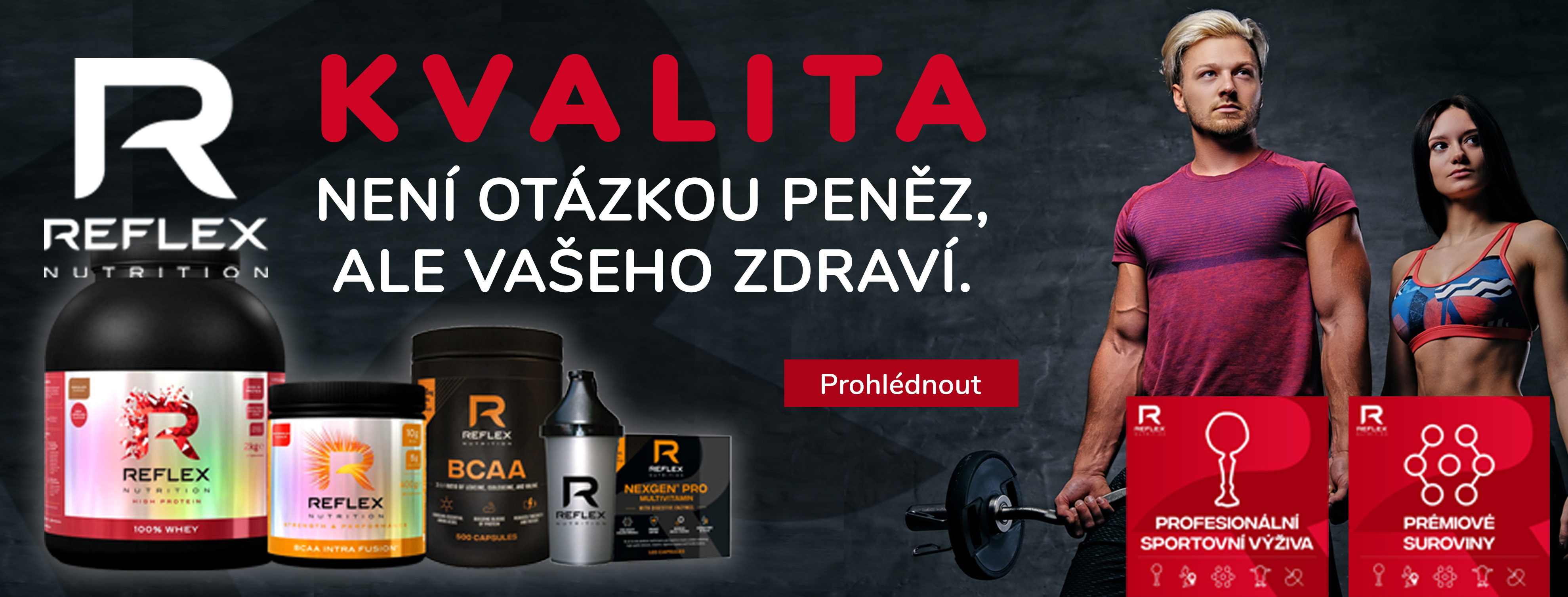 špičková kvalita fitness reflex